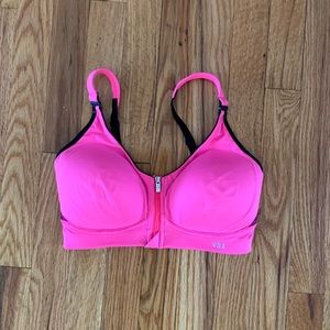 VSX Front ZIP Sports Bra with Adjustable Straps